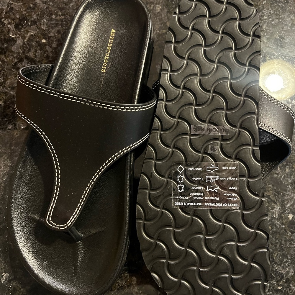 Black Anthropologie Sandals